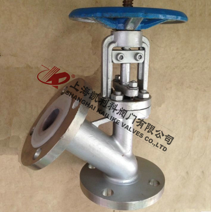 F41F46不鏽鋼襯氟放料閥